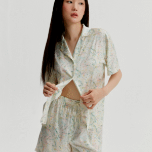 Sleepwear เซ็ตชุดนอน - สีเหลืองอ่อน