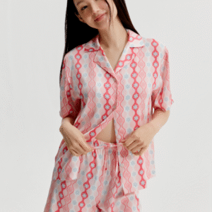 Sleepwear เซ็ตชุดนอน - สีชมพูเข้ม