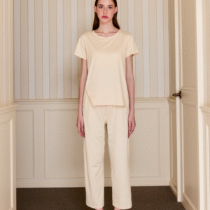 Sleepwear เซ็ตชุดนอน - สีเหลืองอ่อน